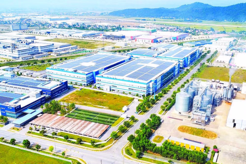 Khu công nghiệp VSIP 1 Nghệ An đã cơ bản được lấp đầy (Ảnh THÀNH CƯỜNG)