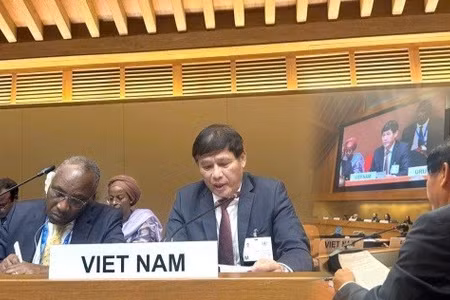 Phó trưởng Cục Thuế Đặng Ngọc Minh phát biểu tại hội nghị. (Ảnh: CTV)