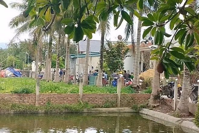 Ngôi nhà của ông N.V.V. ở thôn Mỹ Hưng, xã Thanh Nưa, tỉnh Điện Biên.