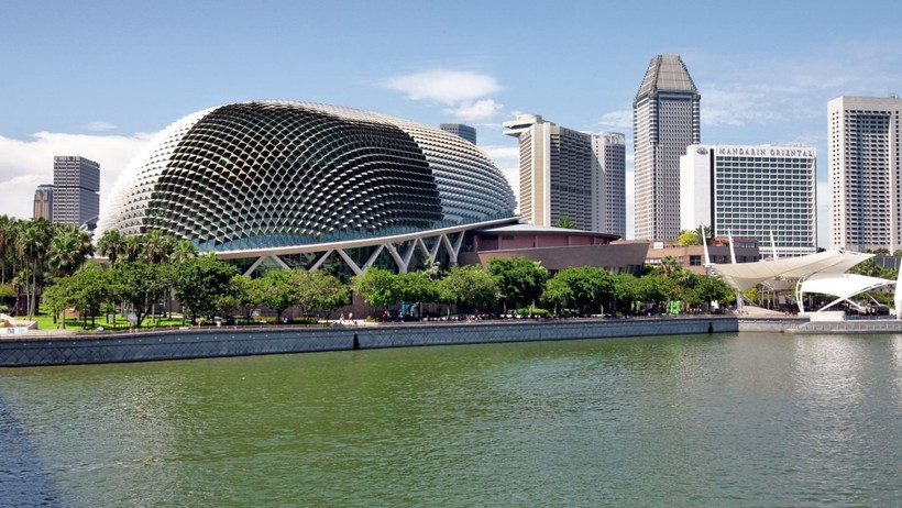 Tổ hợp nhà hát Esplanade là điểm đến của hơn 123 triệu khách tham quan khắp thế giới, kể từ khi khánh thành. (Nguồn VisitSingapore)