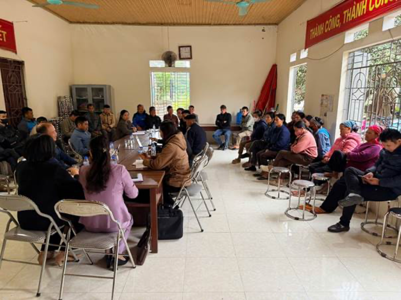 Toàn cảnh tại buổi tuyên truyền tại phường Kỳ Lừa (Lạng Sơn).