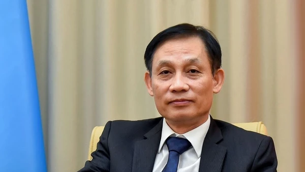 Ủy viên Bộ Chính trị, Bộ trưởng Ngoại giao Lê Hoài Trung. (Ảnh: TTXVN)