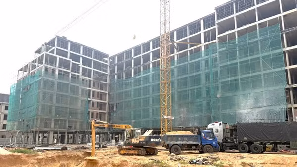 Một dự án nhà ở xã hội ở Bảo Ninh, tỉnh Quảng Trị.