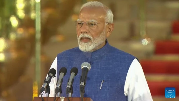 Thủ tướng Ấn Độ Narendra Modi. (Ảnh: Xinhua)