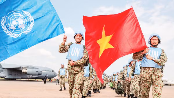 Việt Nam yêu chuộng hòa bình, là thành viên có trách nhiệm, tham gia tích cực, chủ động và hiệu quả vào công việc chung của Liên hợp quốc. (Ảnh: VGP)