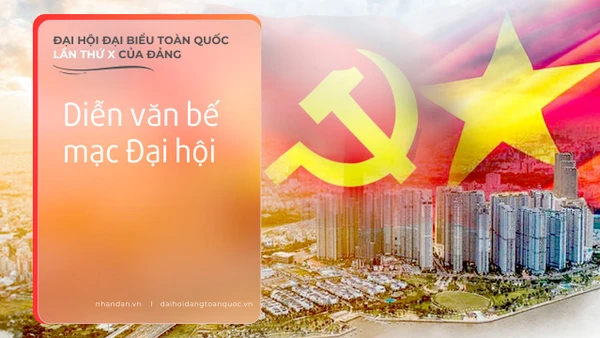 Diễn văn bế mạc Đại hội đại biểu toàn quốc lần thứ X của Đảng