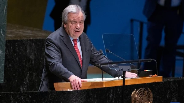 Tổng Thư ký Liên hợp quốc Antonio Guterres. (Ảnh: Tân Hoa xã)