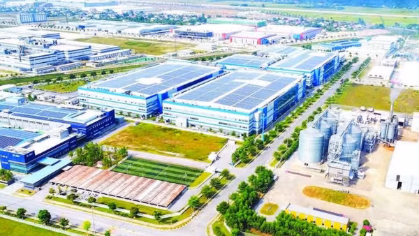 Khu công nghiệp VSIP 1 Nghệ An. (Ảnh: THÀNH CƯỜNG) 
