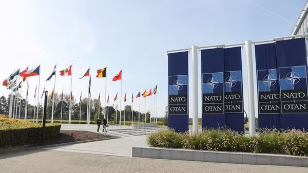 Trụ sở NATO ở Brussels, Bỉ (tháng 11/2023). (Ảnh: Xinhua)
