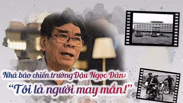 Nhà báo Đậu Ngọc Đản: Tôi là người may mắn!