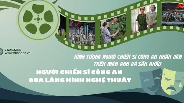 Người chiến sĩ công an qua lăng kính nghệ thuật