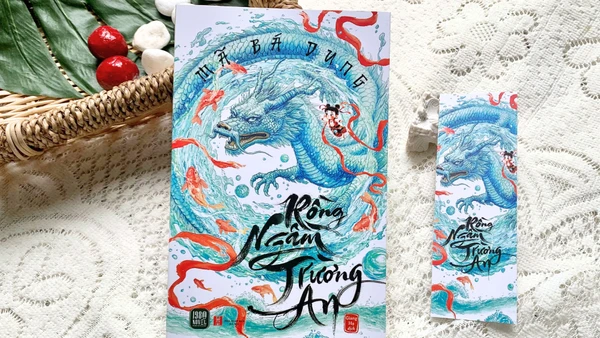 Tiểu thuyết "Rồng ngầm Trường An". (Ảnh: 1980 Novel)