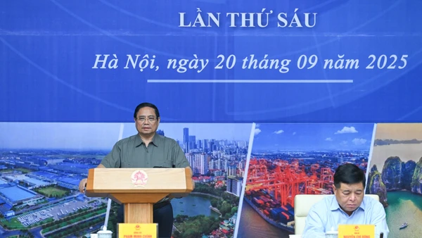 Thủ tướng Phạm Minh Chính chủ trì Hội nghị lần thứ sáu của Hội đồng Điều phối vùng Đồng bằng sông Hồng.