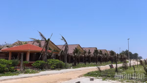 Xã Cửa Việt, tỉnh Quảng Trị có 33 nhà hàng được đầu tư xây dựng nhưng chưa đưa vào sử dụng, bỏ hoang gần 2 năm nay.