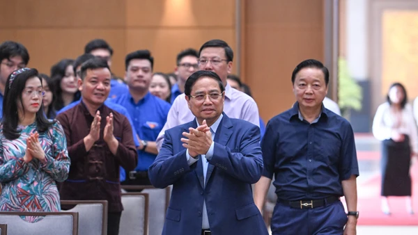 Thủ tướng Phạm Minh Chính đến dự lễ phát động.