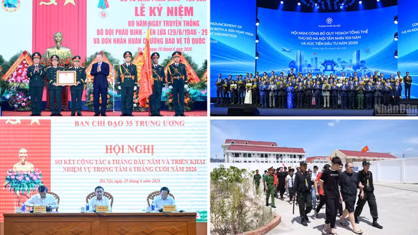 Tin nổi bật ngày 29/6: Bộ đội Pháo binh-Tên lửa kỷ niệm 80 năm Ngày truyền thống; Công bố Quy hoạch tổng thể Thủ đô tầm nhìn 100 năm