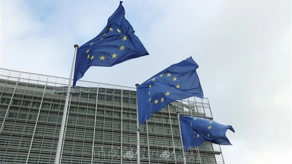 Trụ sở Ủy ban châu Âu ở Brussels, Bỉ. (Ảnh: THX/TTXVN)