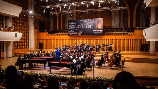 Chương trình hòa nhạc “Turandot Concert 2026” tại Học viện Âm nhạc Quốc gia Việt Nam. (Ảnh: Ban tổ chức)