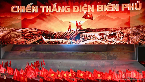 Chương trình chính luận nghệ thuật chào mừng Đại hội XIV.