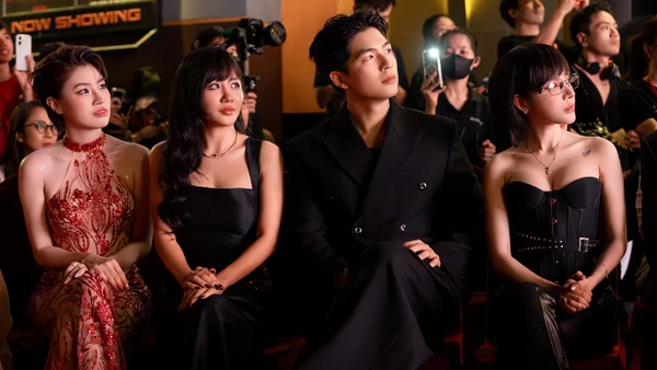 Các ca sĩ, diễn viên tham gia phim “Thỏ Ơi!!”. (Ảnh: Galaxy Studio)