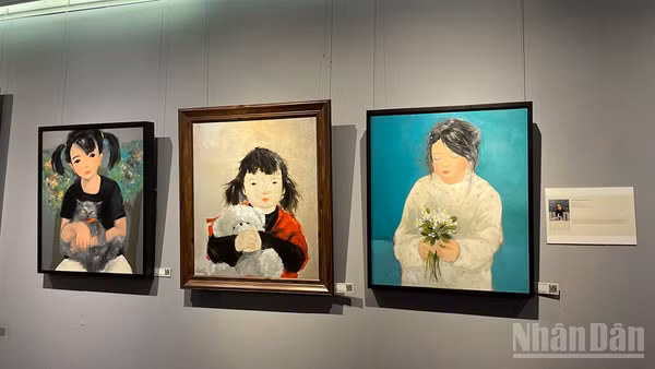 Một góc của triển lãm.
