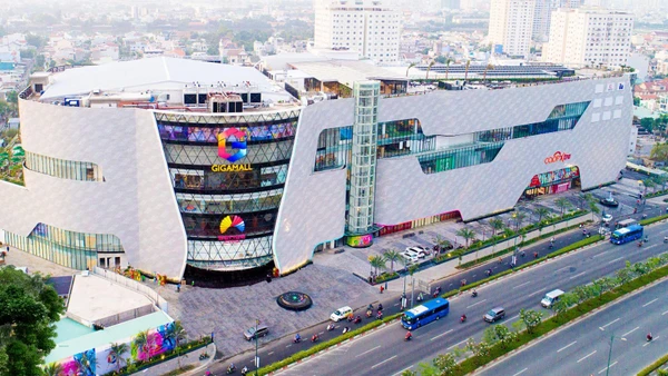 Gigamall thuộc top trung tâm thương mại quy mô lớn tại Việt Nam.