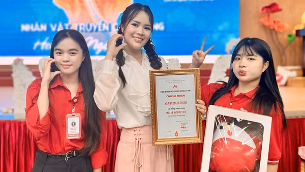 Hoa hậu Phạm Thị Ngọc Thanh truyền cảm hứng cho giới trẻ. (Ảnh: NVCC)