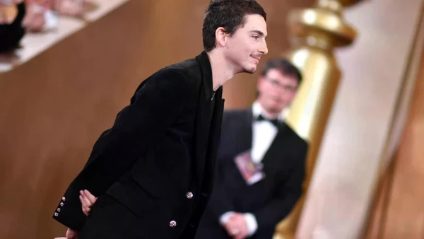 Timothée Chalamet cuối cùng đã thắng giải Quả cầu Vàng đầu tiên trong sự nghiệp. (Nguồn: France24)