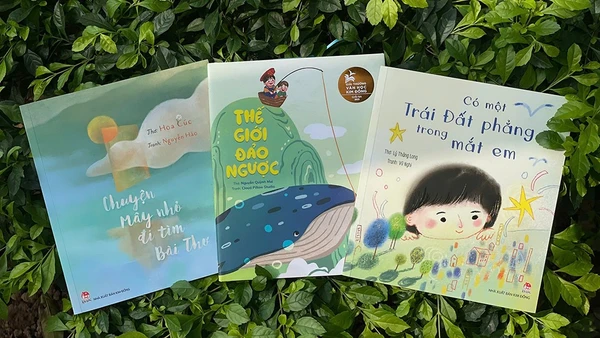 Ba tập thơ thiếu nhi chào mừng Ngày Thơ Việt Nam lần thứ 24.