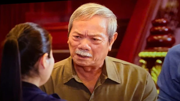 Nghệ sĩ Nhân dân Quốc Trị trong phim "Buông 2".