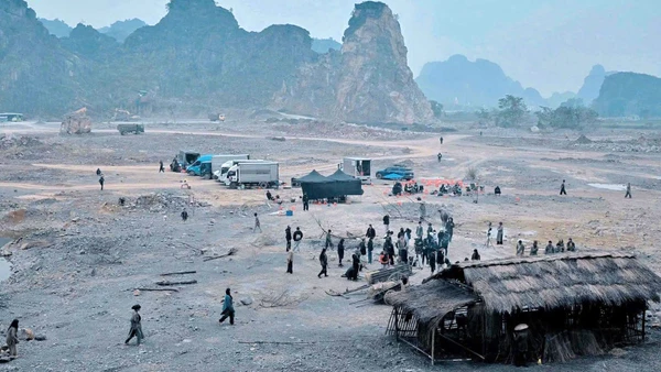 Bối cảnh phim được ghi hình tại Ninh Bình. (Ảnh: Đoàn làm phim cung cấp)