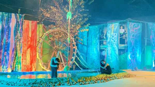 Một cảnh trong show diễn. (Ảnh: Ban tổ chức)