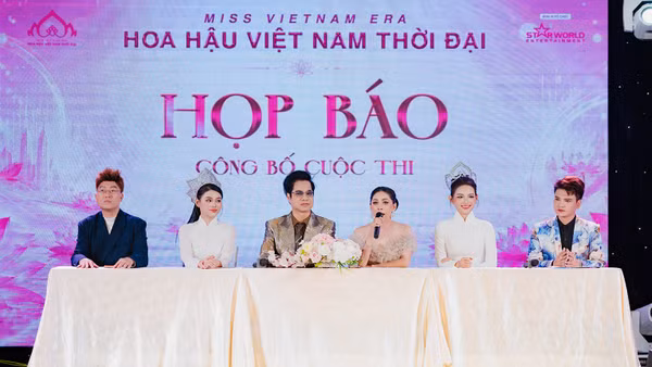 Công bố cuộc thi Hoa hậu Việt Nam Thời đại 2026. (Ảnh: Ban tổ chức)