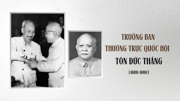 Trưởng Ban Thường trực Quốc hội Tôn Đức Thắng (1889-1980)