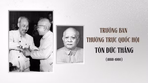 Trưởng Ban Thường trực Quốc hội Tôn Đức Thắng (1888-1980)
