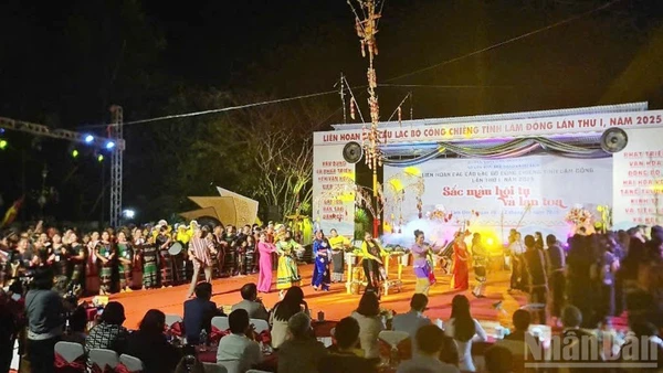 Sắc màu văn hóa của các dân tộc thiểu số Lâm Đồng được lan tỏa, lưu giữ, trao truyền trong không gian văn hóa cộng đồng.