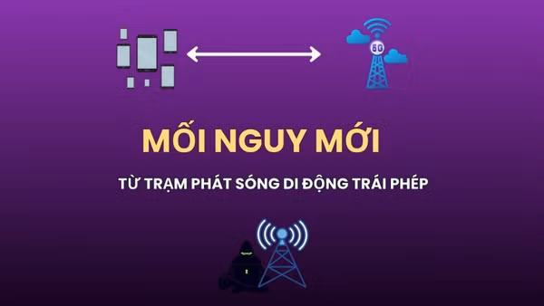 Mối nguy mới từ trạm phát sóng di động trái phép.