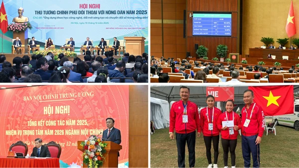 Tin nổi bật ngày 10/12: Thủ tướng Phạm Minh Chính đối thoại với nông dân năm 2025; Quốc hội thông qua nhiều luật, nghị quyết quan trọng; Việt Nam giành tấm Huy chương Vàng đầu tiên tại SEA Games 33