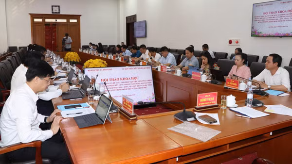 Hội thảo nhằm đánh giá thực trạng và đề xuất giải pháp tạo việc làm bền vững trong vùng đồng bào dân tộc thiểu số và miền núi giai đoạn 2026-2035.