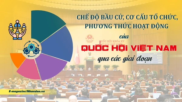 Chế độ bầu cử, cơ cấu tổ chức, phương thức hoạt động của Quốc hội Việt Nam qua các giai đoạn