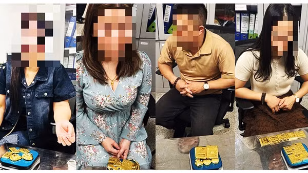 Các đối tượng bị cơ quan chức năng bắt giữ. Nguồn: VIETNAMNET.VN