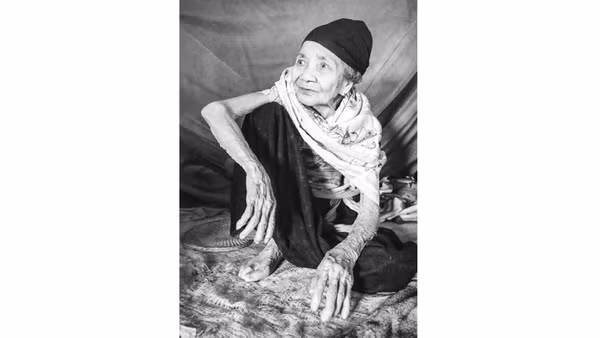 Bức ảnh về người mẹ Pù Luông của Catherine Juillerat chụp năm 2018.