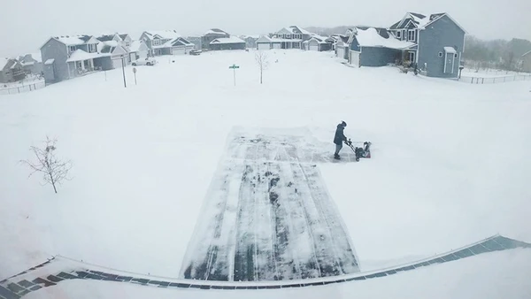 Nhiệt độ ở Minnesota giảm xuống âm 10oC vào mùa đông. Ảnh: REUTERS