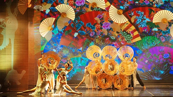 Một cảnh trong tác phẩm "Dó".