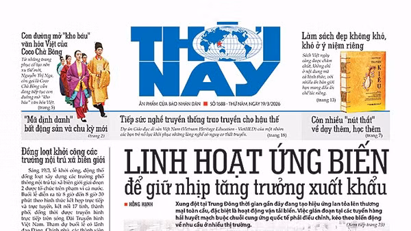 Đón đọc Thời Nay số 1688, phát hành thứ năm, ngày 19/3