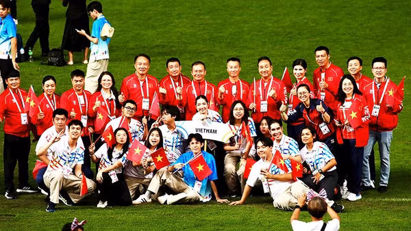 Đoàn Việt Nam xếp hạng 3 toàn đoàn, với 87 Huy chương vàng, 81 Huy chương bạc và 110 Huy chương đồng.