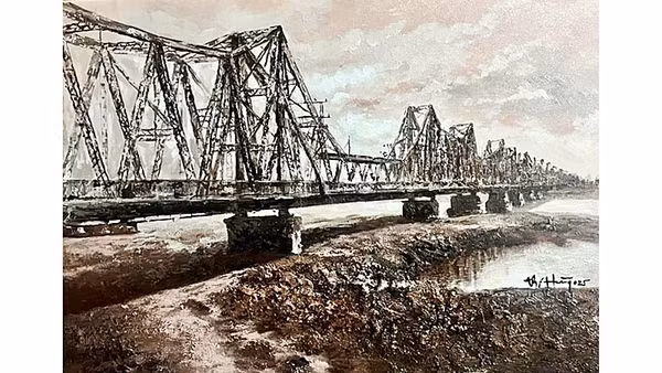 Tranh trong tập thơ "Sen".