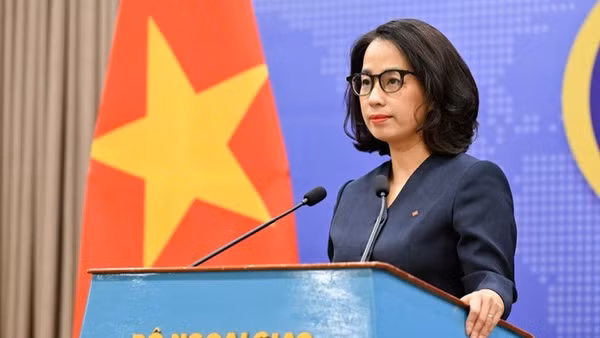 Người phát ngôn Bộ Ngoại giao Việt Nam Phạm Thu Hằng. (Ảnh: BNG)