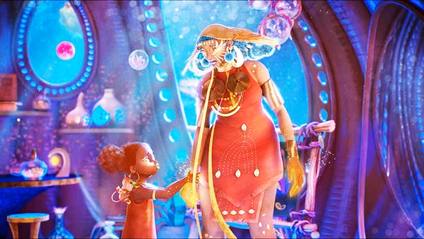 Một cảnh trong phim hoạt hình của Triggerfish.