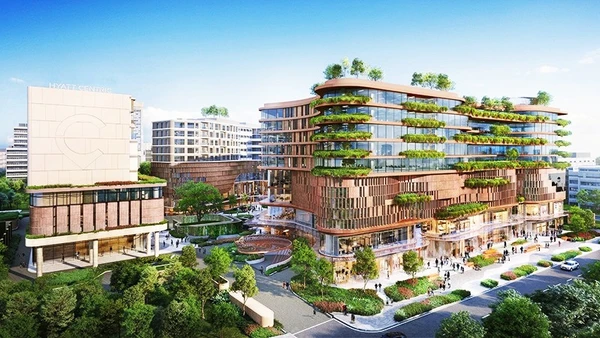 Khu phức hợp Tiến Bộ Plaza (175 Nguyễn Thái Học, Hà Nội) dự kiến sẽ là một khu văn phòng hạng A tiêu chuẩn tại trung tâm.